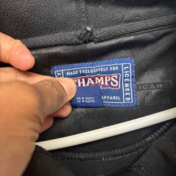 Champs Zip Up Jacket Michigan State University Embossed University Zipper Broken - Picture 6 of 11